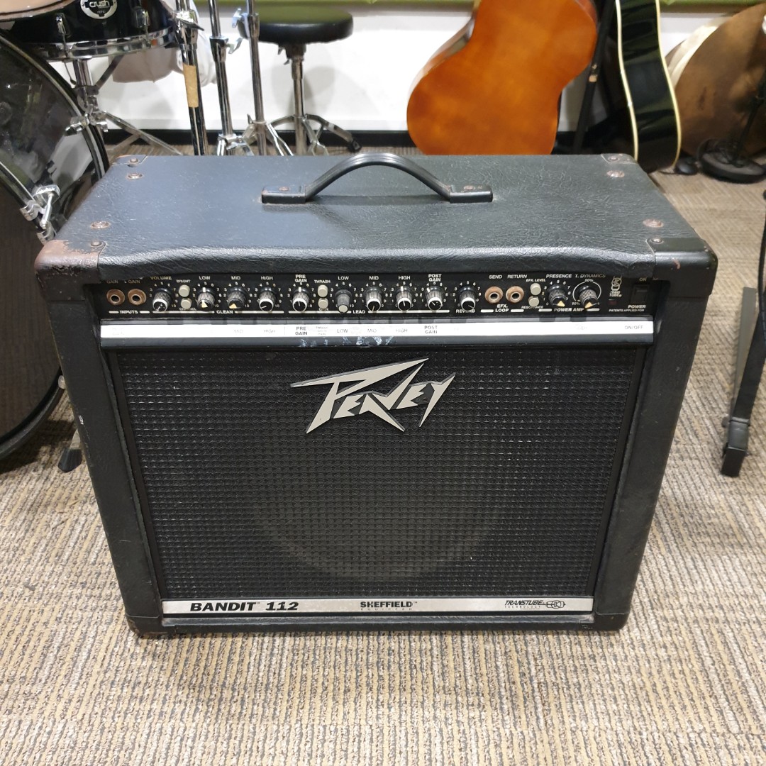 Peavey bandit cheap 112 silver stripe