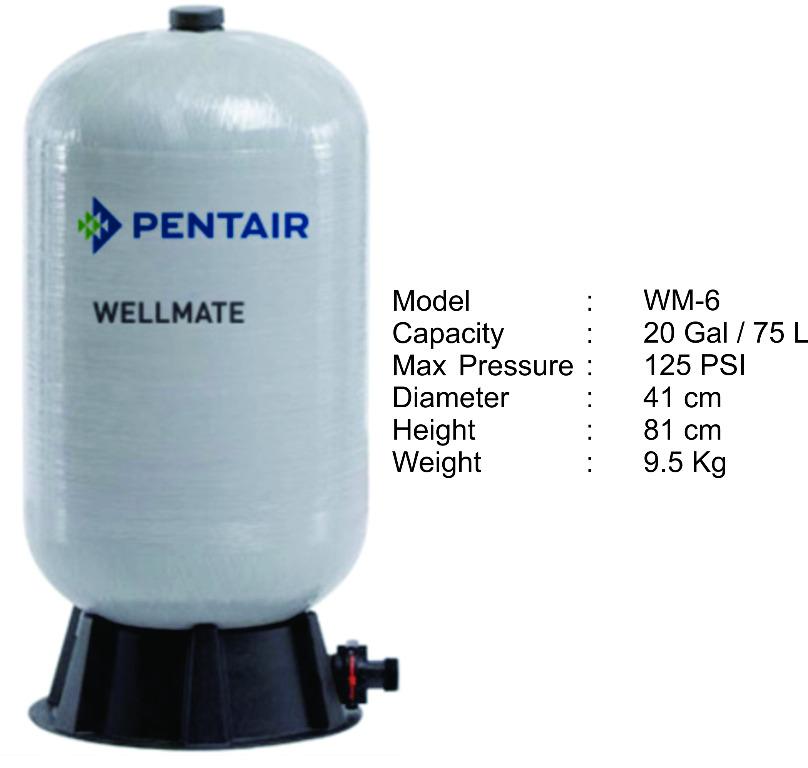 Pentair Wellmate Bladder / Pressure Tank, Commercial & Industrial