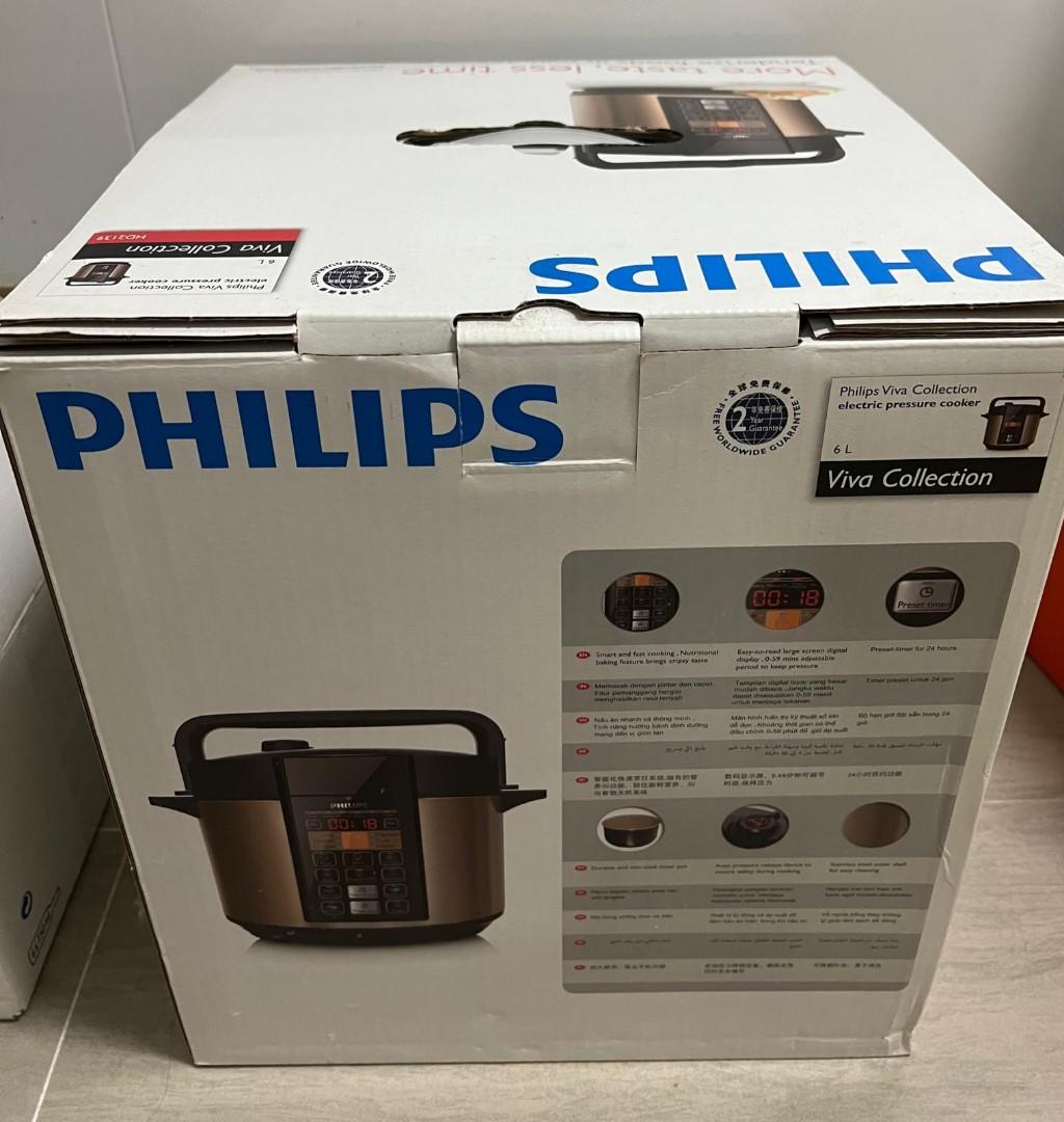 Philips Viva Collection hd2139 6l pressure rice cooker, TV & Home