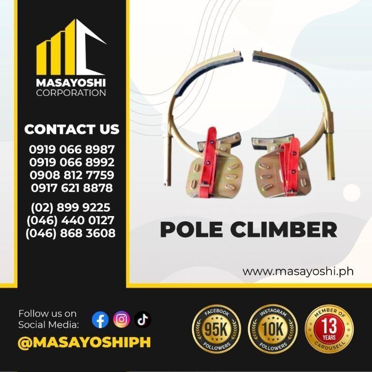 Pole Climber | Lineman pole climber | Climbing Equipment | Climber ...