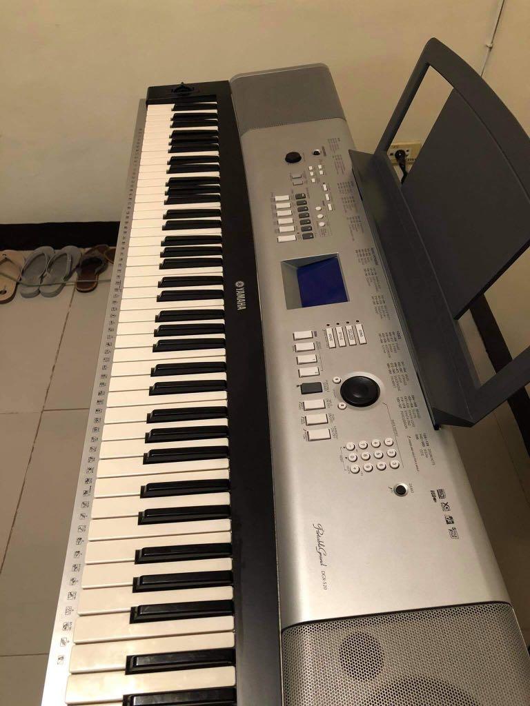 Dgx 520 yamaha top piano