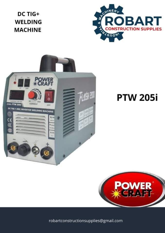 Powercraft Machine POWER CRAFT WELDING MACHINE PTW 250i, Commercial & Industrial ...