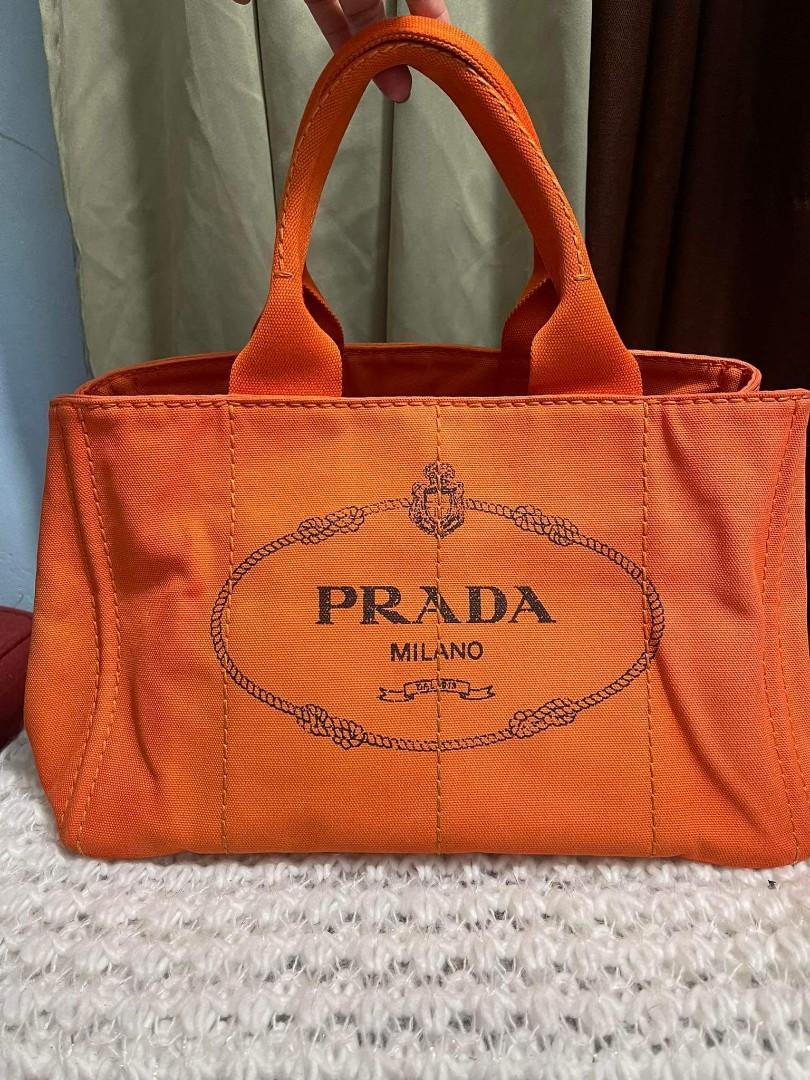 prada canapa orange