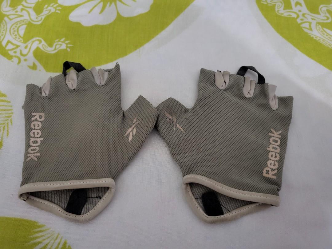 Preloved Sarung Tangan Gym Reebok Olah Raga Perlengkapan
