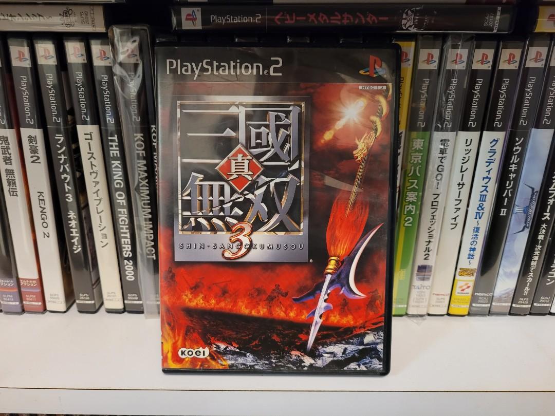 PS2 - 真三國無雙3 ＆ 真三國無雙3 Empires (台灣版), 電子遊戲, 電子