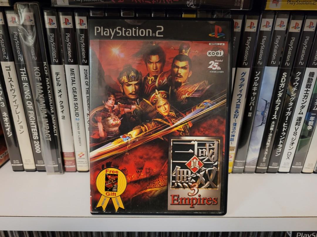 PS2 - 真三國無雙3 ＆ 真三國無雙3 Empires (台灣版), 電子遊戲, 電子