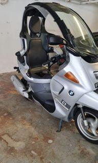 Rare class 2B BMW C1 motorcycle for sale.