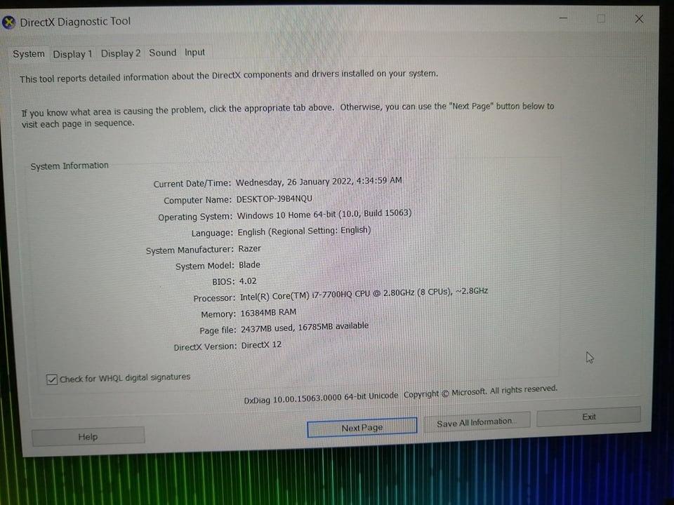 Razer 14 Gaming Laptop Rush!! (Category: Laptops & Notebooks) located in Makati City. Submitted by luisbiton (Listing ID 1144135914, Image 2). Description: Blade 14” - Intel 7700HQ- GTX1060 Razer Blade Gaming Laptop Razer 14 inches Best Gaming Laptop 14.0 in IPS Full HD Matte, 16:9 Ratio, 1920x1080, with LED backlight NVIDIA® GeForce® GTX 1060 (6GB GDDR5 VRAM) Intel® Core™ i7-7700HQ Quad-Core Processor with Hyper-Threading 2.8GHz / 3.8GHz (Base/T