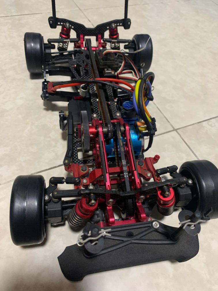 Rc-Art 1/10 Ce-Rx Crimson Lightning With Mechanics Remote