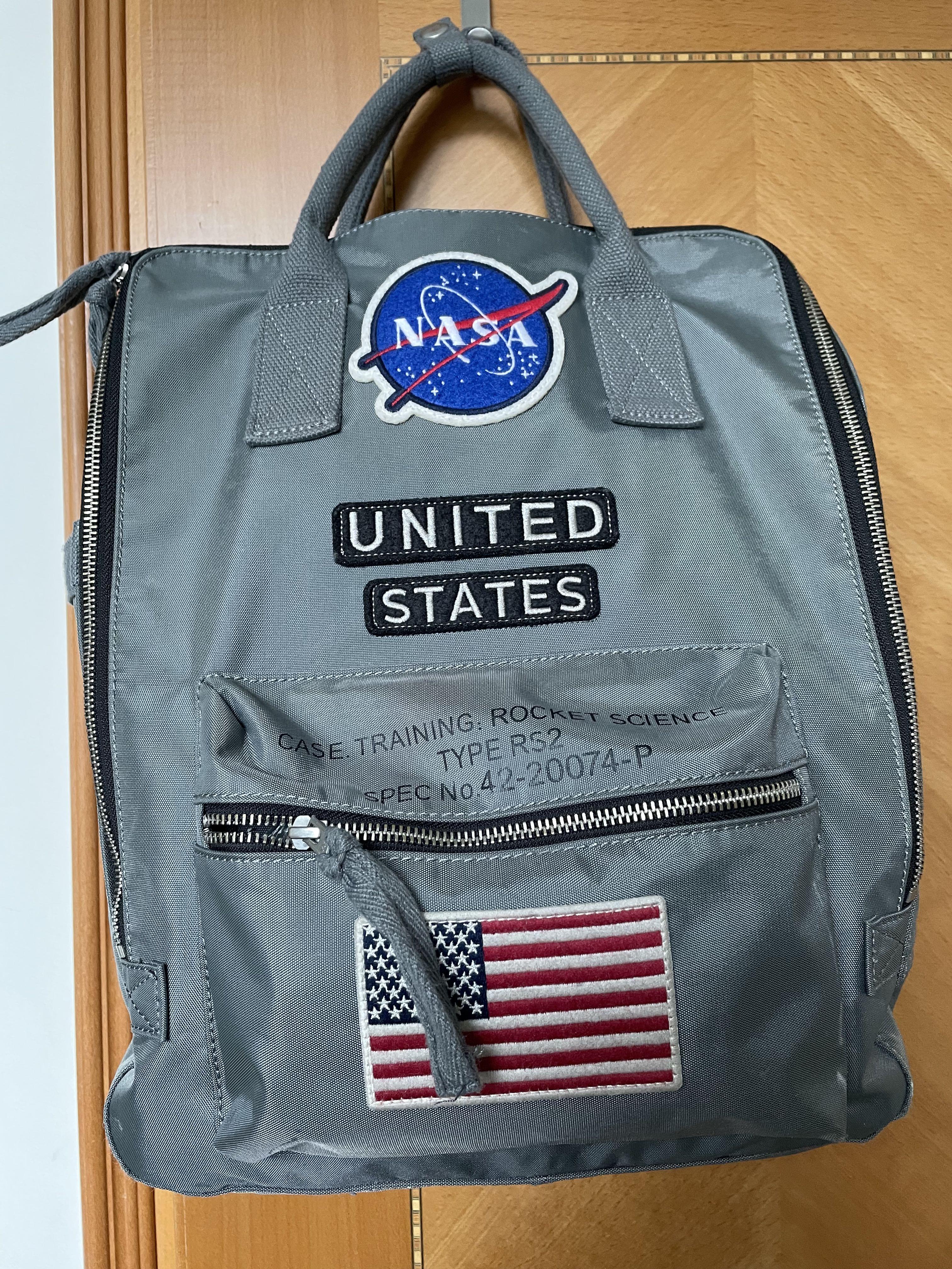 Nasa backpack store red canoe