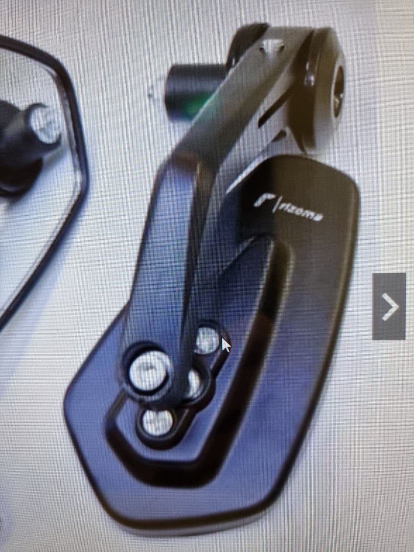Rizoma bar end mirror, Motorcycles, Motorcycle Accessories on Carousell