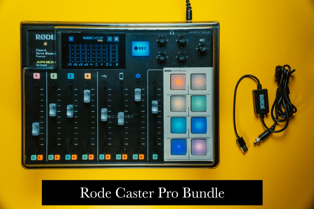 Rodecaster Pro Bundle, Audio, Other Audio Equipment on Carousell