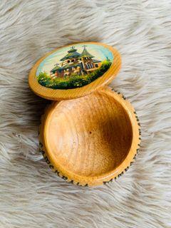 Romania Cathedral Church Wooden Souvenir