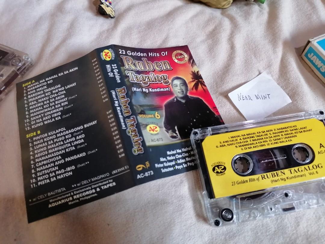 Ruben Tagalog Classic and Golden Hits Original Cassette Tapes For Sale