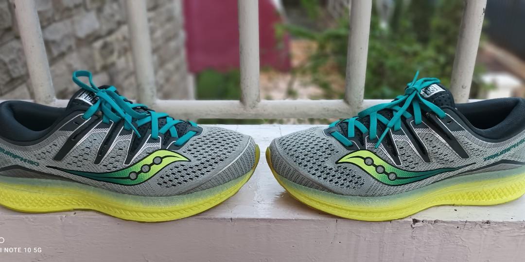 Saucony Triumph Iso 5 Green Original Jarang Ada