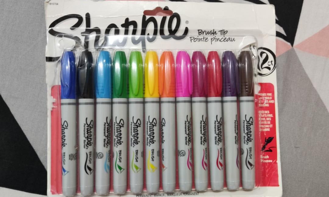 Sharpie Brush Tip Pens