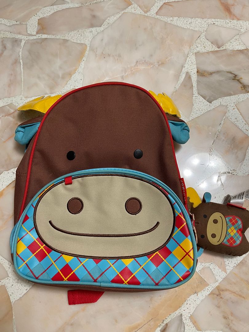 skip hop cow backpack