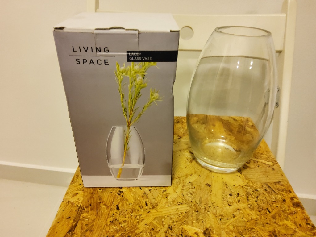 Spotlight glass vase 5, Furniture & Home Living, Home Decor, Vases