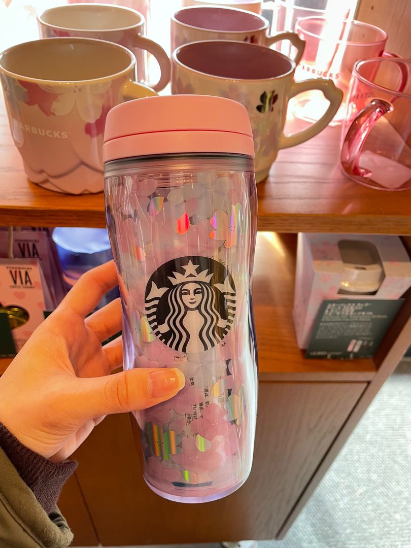 New 2022 Starbucks Japan Sakura portable thermos flask 500ml JNL-503SB  Cherry