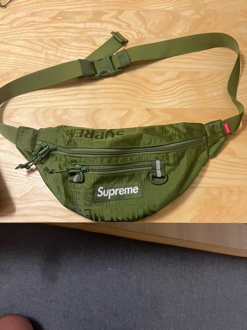 Supreme waist bag olive best sale