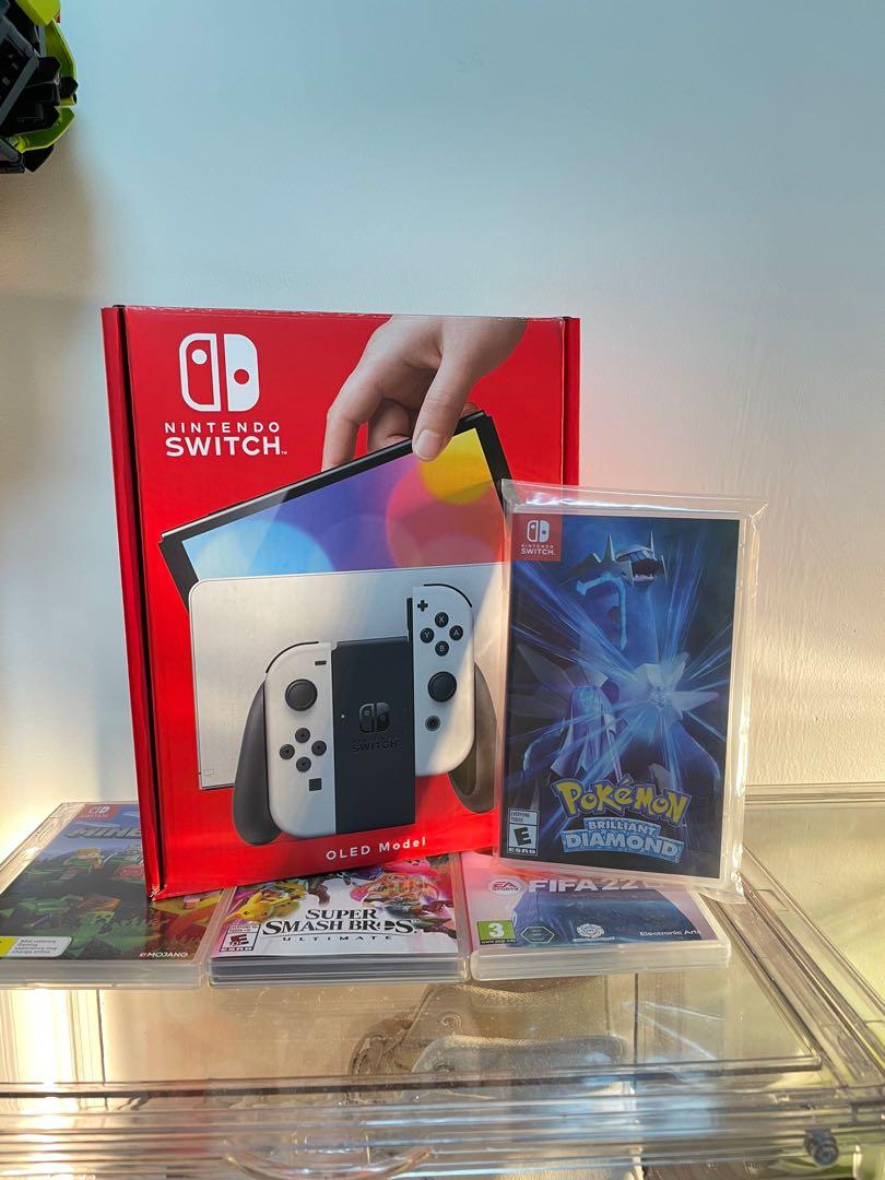 Switch OLED Set (one free game), Video Gaming, Video Game Consoles