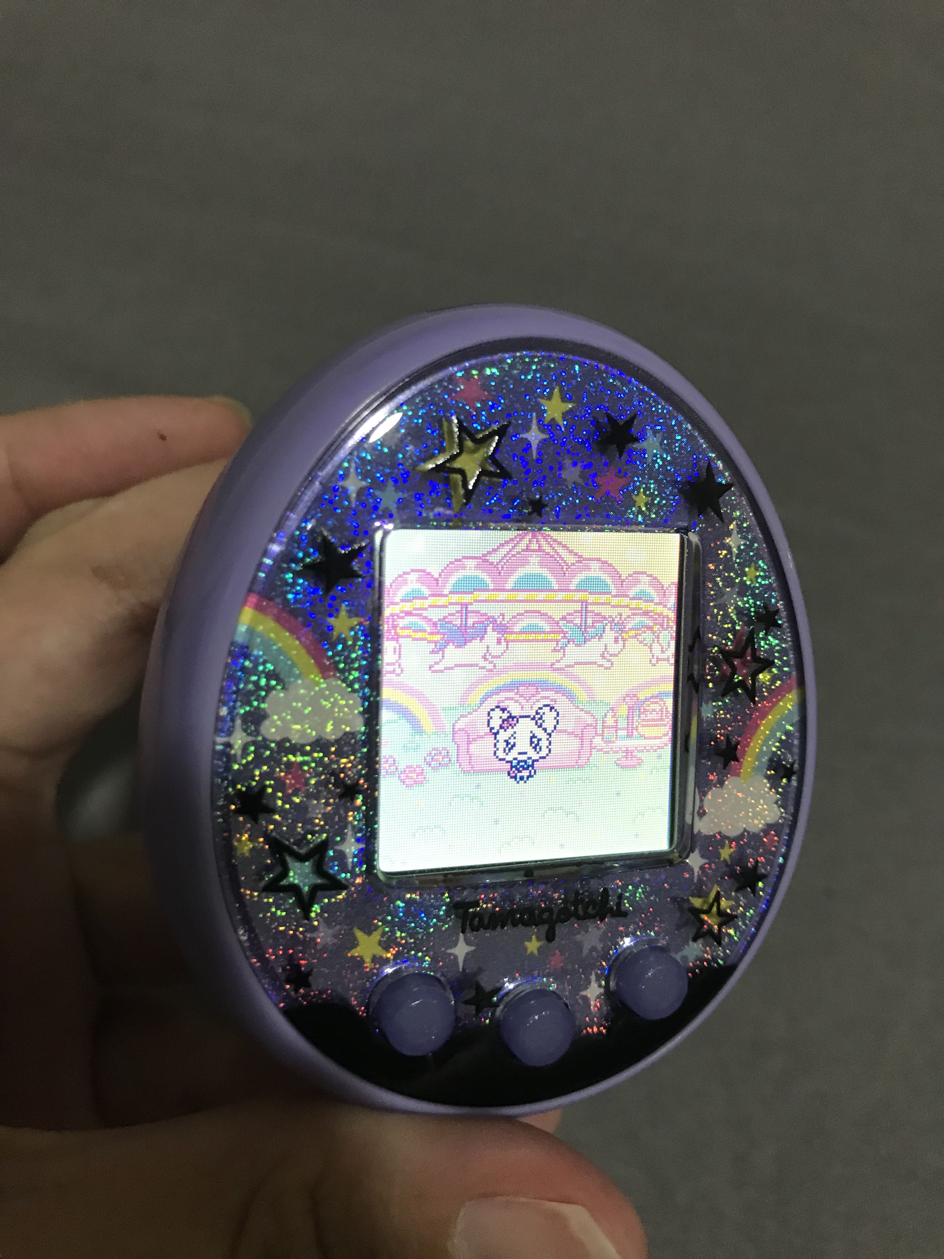 Tamagotchi on magic sales purple