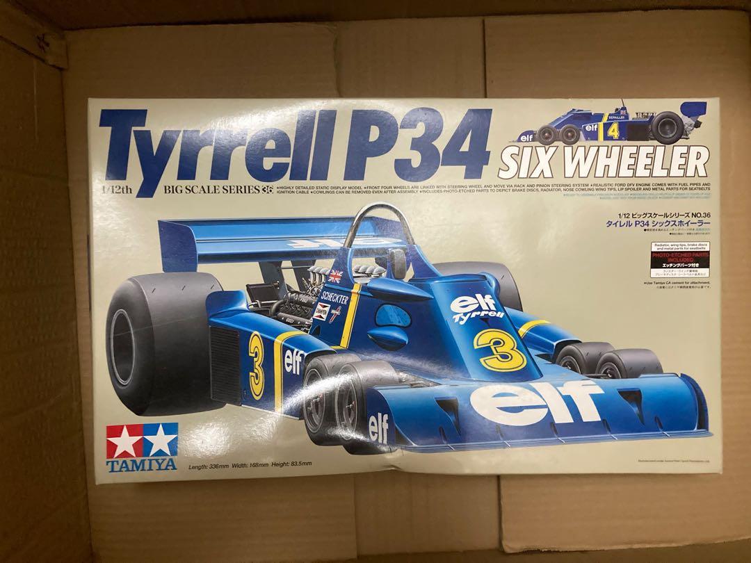 タミヤ 1/12 Tyrrell タイレル P34 SIX WHEELER シックスホイーラー ...