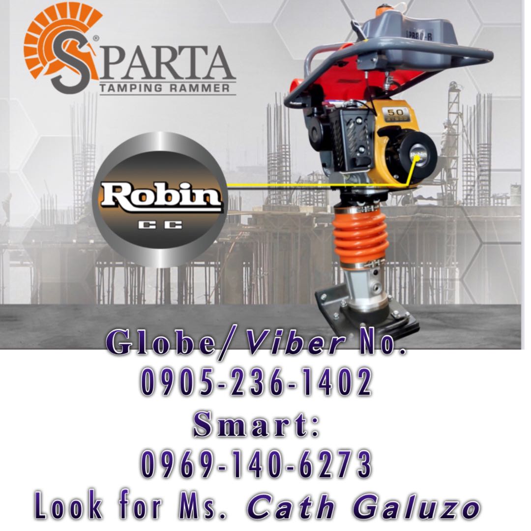 Tamping Rammer, Commercial & Industrial, Construction Tools & Equipment on Carousell