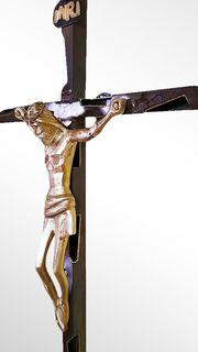 Brass Sculpture - The Crucifix of Hope