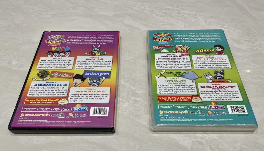 The Word Machine / World of English DVD Clearance Sale (Volume 1 & 2 ...