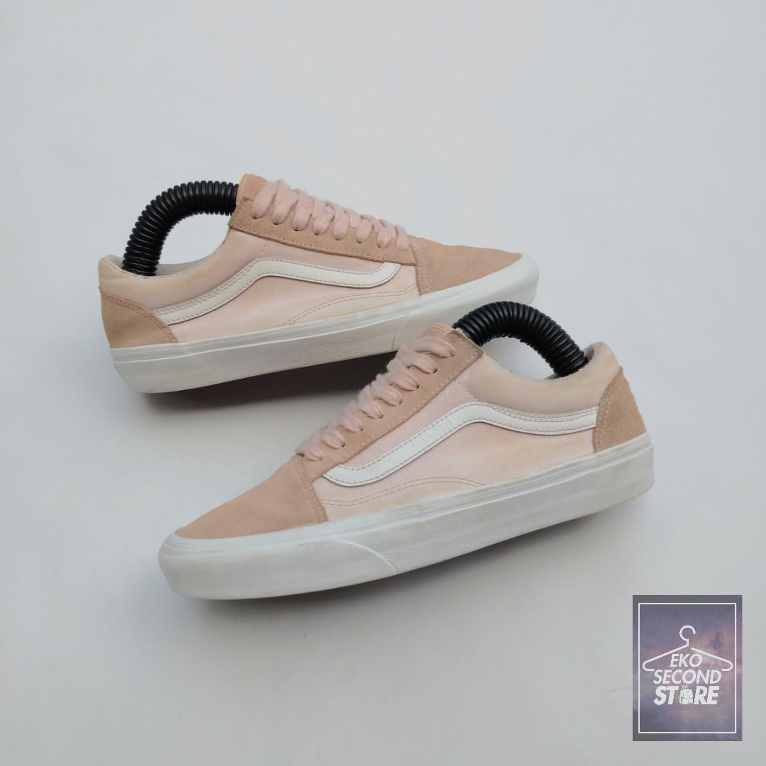 Vans old skool soft pink cheap