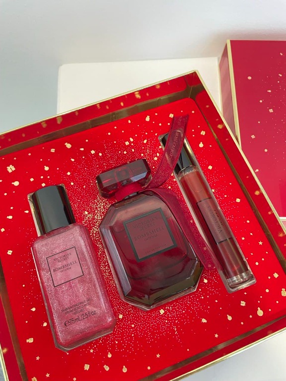Set Nước Hoa Nữ Victorias Secret Bombshell Intense Gift Set Holiday 2020 