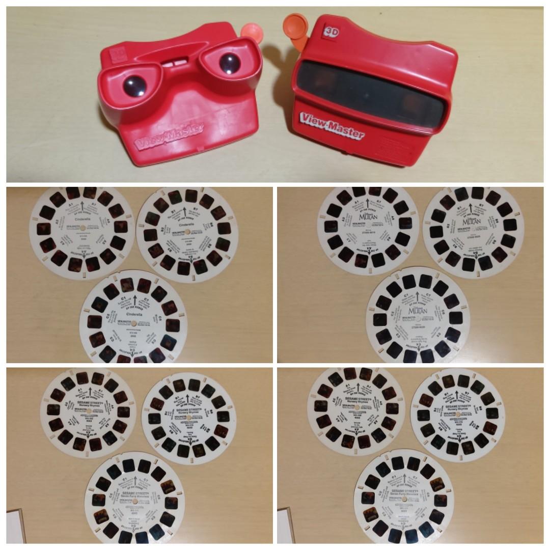 Viewmaster 3D Viewer and reels, 興趣及遊戲, 收藏品及紀念品, 明星