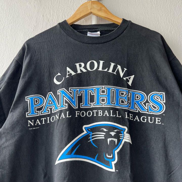 VINTAGE Carolina Panthers Mens Sweater Crewneck 90's 1996 XXL Nfl