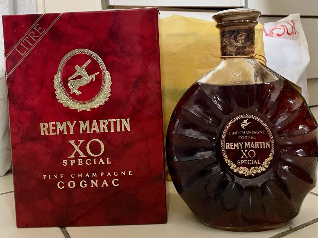 Vintage 1L Remy Martin XO Special Fine Champagne Cognac, Food