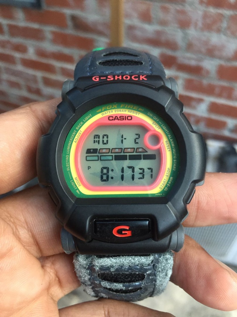 Vintage G SHOCK DW 002BM Bob Marley Rasta Men s Fashion