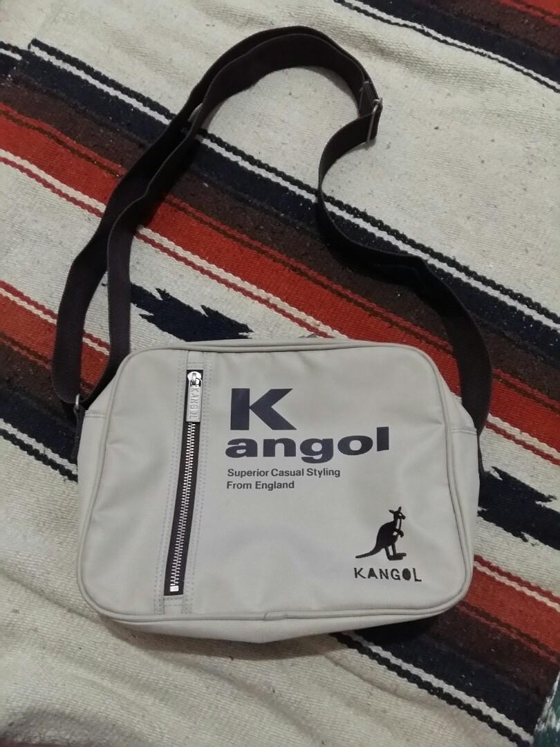 Vintage KANGOL sling bag (AL), Men's Fashion, Bags, Sling Bags on Carousell