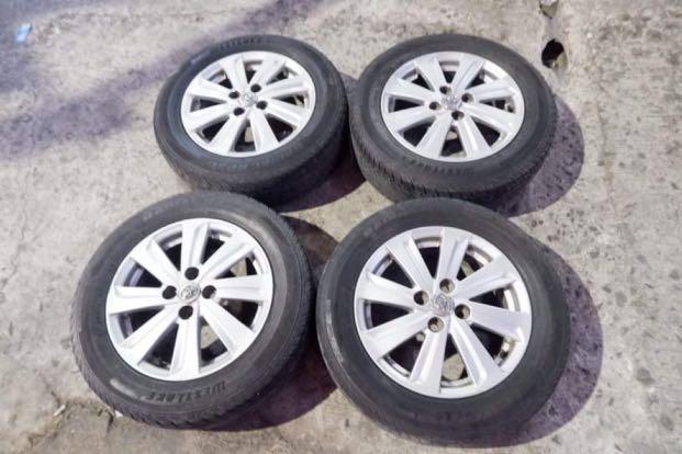 Vios stock mags and tires 15, Car Parts & Accessories, Mags and Tires ...