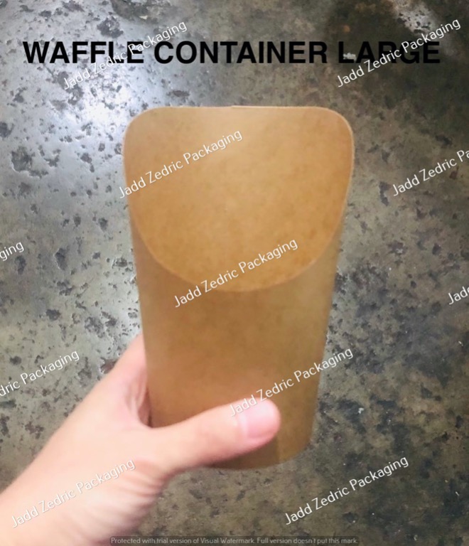 waffle container, Food & Drinks, Other Food & Drinks on Carousell