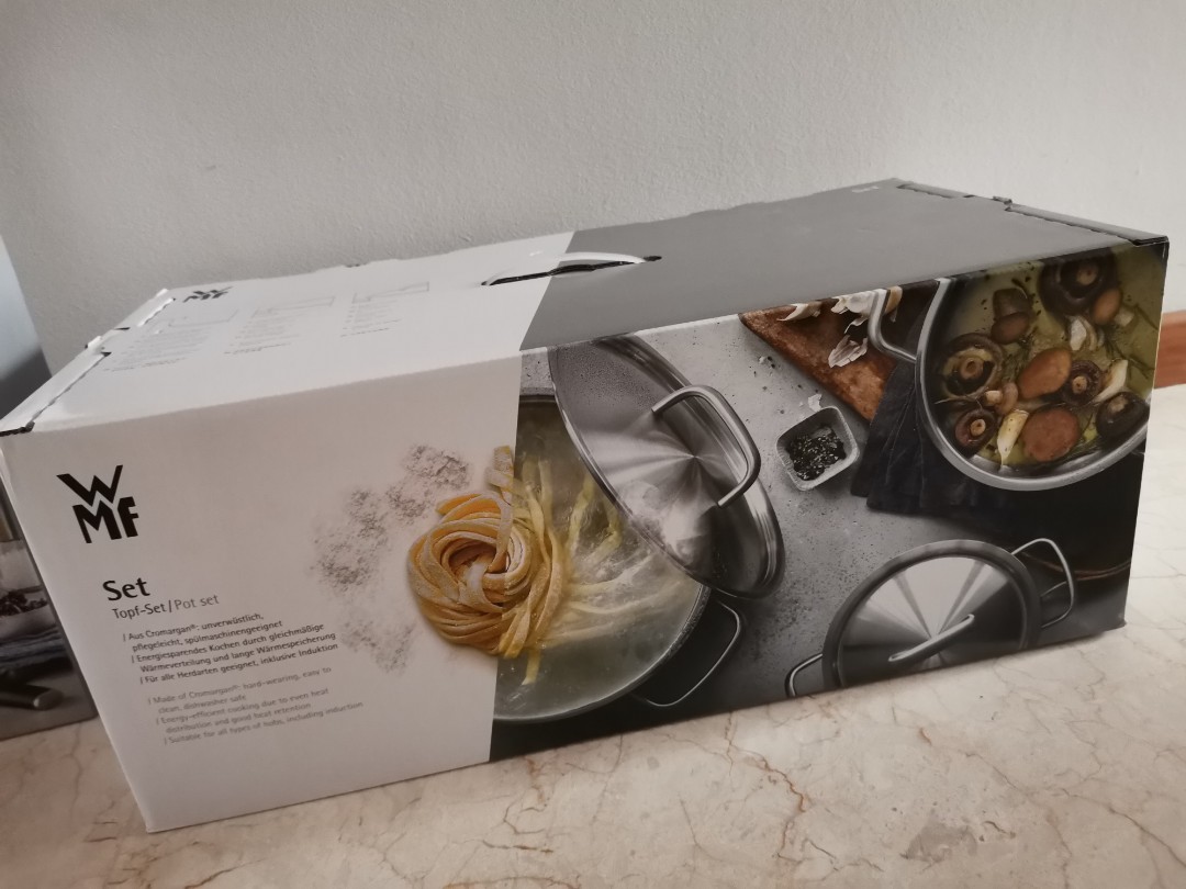 WMF Topf Set Gourmet Plus, Furniture & Home Living, Kitchenware