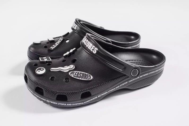 Pleasures utopia clearance crocs
