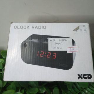 XCD CLOCK RADIO