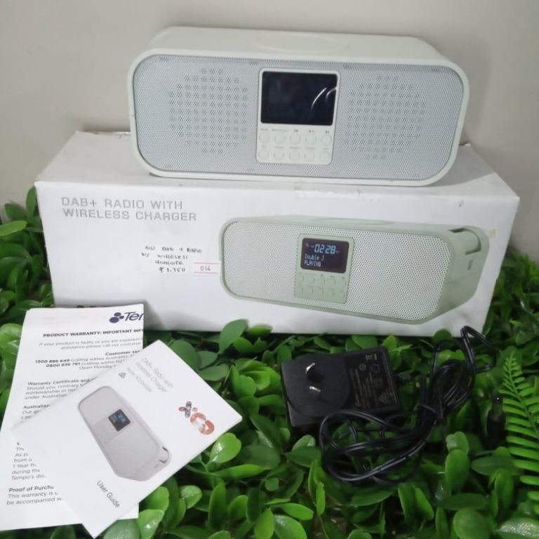 XCD DAB + RADIO WITH WIRELESS CHARGER, Furniture & Home Living, Home
