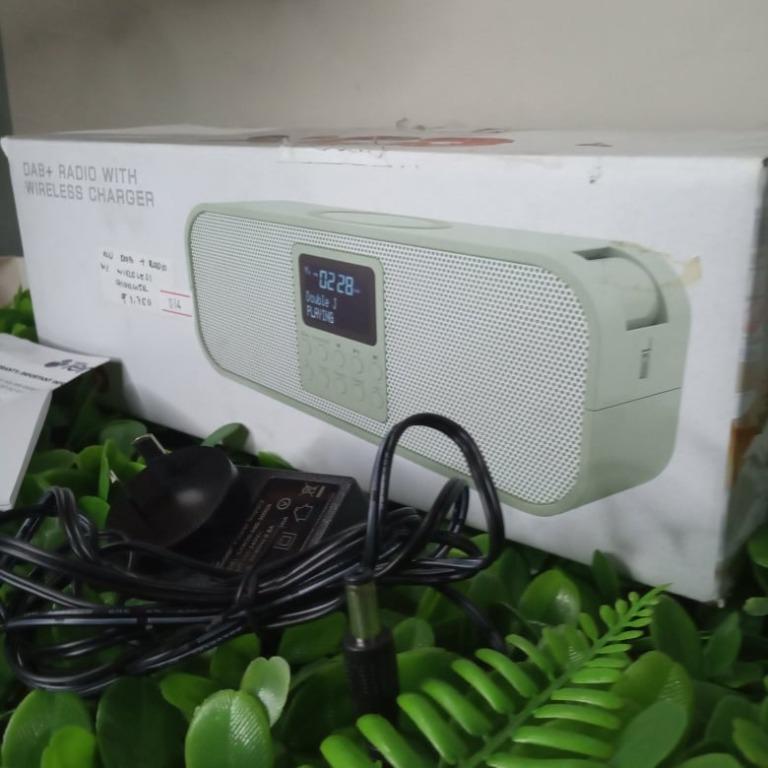XCD DAB + RADIO WITH WIRELESS CHARGER, Furniture & Home Living, Home