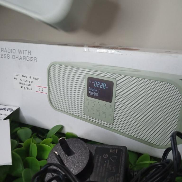 XCD DAB + RADIO WITH WIRELESS CHARGER, Furniture & Home Living, Home