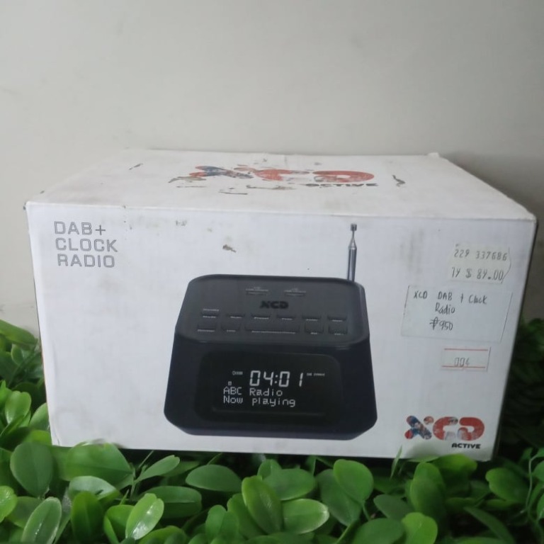 XCD DAB+ CLOCK RADIO, Furniture & Home Living, Home Decor, Clocks on