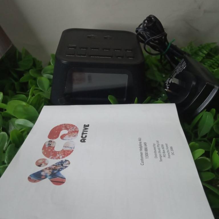 XCD DAB+ CLOCK RADIO, Furniture & Home Living, Home Decor, Clocks on