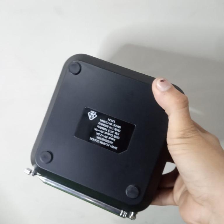 XCD DAB+ CLOCK RADIO, Furniture & Home Living, Home Decor, Clocks on