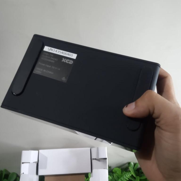 XCD DAB+ FM CLOCK RADIO, Furniture & Home Living, Home Decor, Clocks on