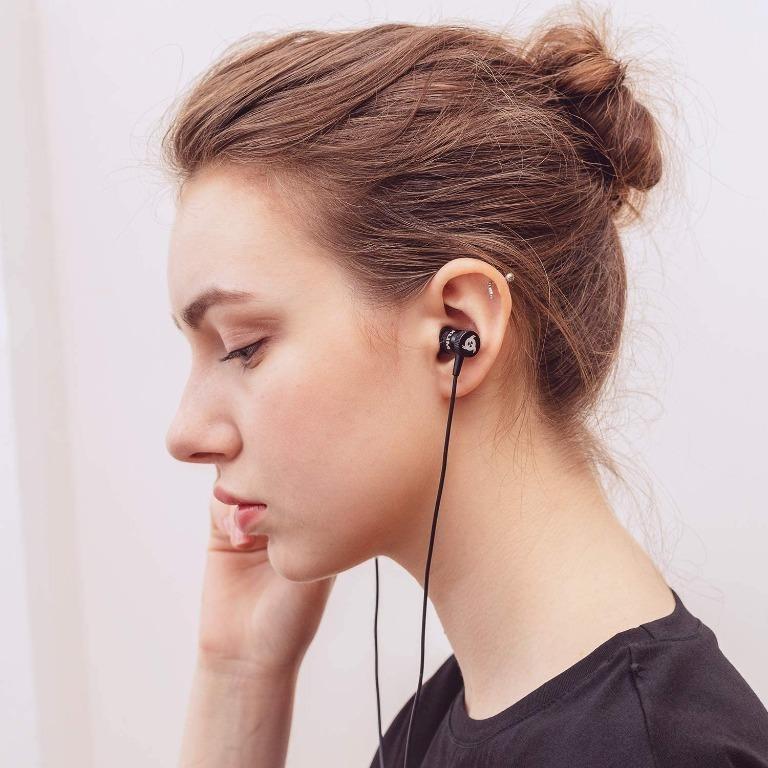 KLIM Fusion Earbuds With Mic Audio Long Lasting Wired Ear Buds Innovative In Ear With Memory Foam Earphones With Microphone 3.5Mm Jack Audio Earphones on Carousell